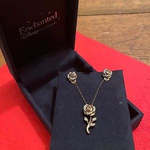 NECKLACE ONLY - Disney Enchanted Fine Jewelry Beauty and the Beast